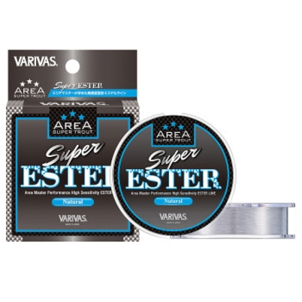 Леска Varivas Super Trout Area Ester Natural 150m 1.03kg 0.117mm
