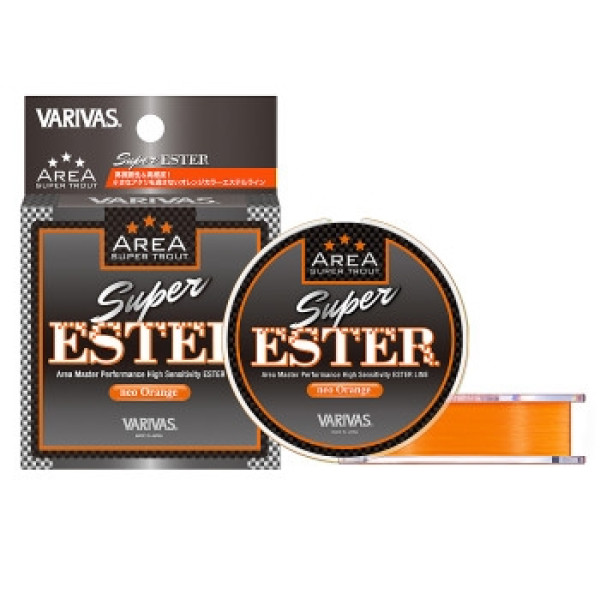 Леска Varivas Super Trout Area Ester Orange 140m 0.63kg 0.09mm