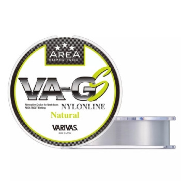 Леска Varivas Super Trout Area VA-GS Nylon Natural 150m 1.36kg 0.128mm
