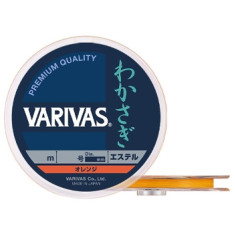 Line Varivas Wakasagi Ester Orange 60m 0.104mm
