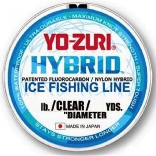 Леска Yo-Zuri Hybrid Ice 55YD 1Lbs 50m