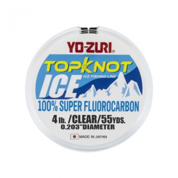 Леска Yo-Zuri Topknot Ice Fluoro100% 55YD 4Lbs