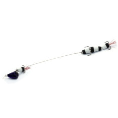 Мандула Python чорно-біла 7cm оснастка виска 8kg