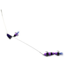 Мандула Python чорно-фіолетова 6cm оснастка виска 8kg