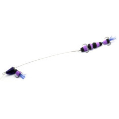 Мандула Python чорно-фіолетова 7cm оснастка виска 8kg