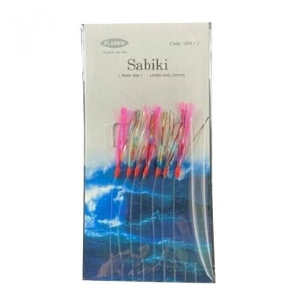 Монтаж Fladen Sabiki rig 10-hooks size 7