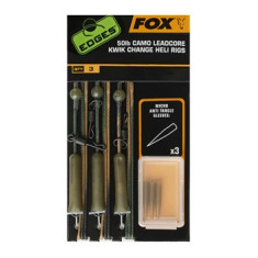 Монтаж Fox Edges Leadcore Kwik Change Heli Rigs Camo 50lb Монтаж Fox Edges Leadcore Kwik Change Heli Rigs Camo 50lb