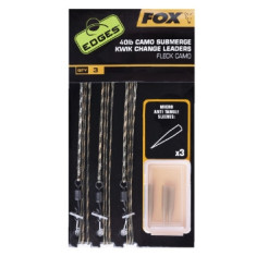 Монтаж лідкор без осердя Fox Edges Camo Submerge leaders Kwik Change 40lb Монтаж лідкор без осердя Fox Edges Camo Submerge leaders Kwik Change 40lb