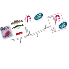 Монтаж морський Spro 2-Hook Flatfish/Erl rig 1/0 0.5/0.4 80 cm Монтаж морський Spro 2-Hook Flatfish/Erl rig 1/0 0.5/0.4 80 cm