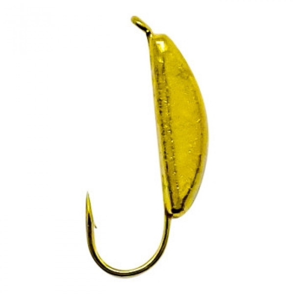 Мормышка Rocdai супер банан 1835 №12 3.5mm 0.82g #GO