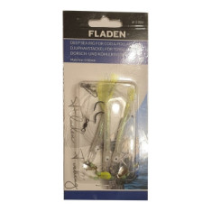 Морской монтаж Fladen Deep Sea rig 10/0 hook with lumi tube