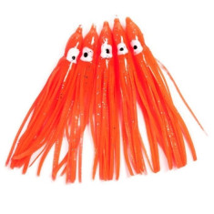 Морський монтаж Fladen Octopus 6cm 5pc Red Морський монтаж Fladen Octopus 6cm 5pc Red