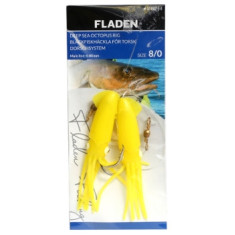 Морський монтаж Fladen Octopus solid yellow 8/0 0,80mm Морський монтаж Fladen Octopus solid yellow 8/0 0,80mm
