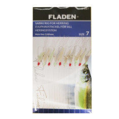Морской монтаж Fladen Sabiki Rig 10 hooks size 4