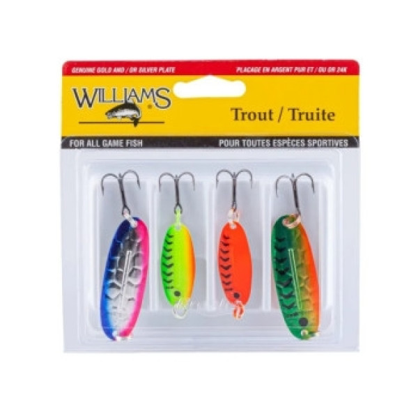 Williams Trout 4-Pack Williams Kit UV