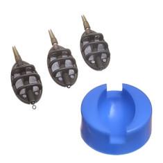 Набор кормушек фидер Inline Method Feeder 15gr+24gr+40gr +Mould