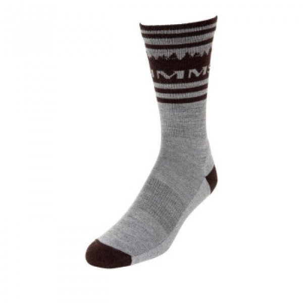 Шкарпетки Simms Daily Sock Treeline Mahogany L