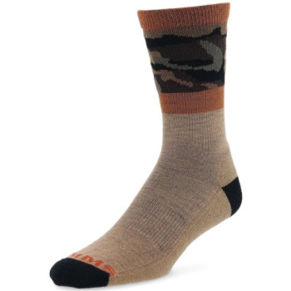 Шкарпетки Simms Daily Sock Woodland Camo M