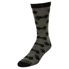 Носки Simms Daily Sock Woolly Bugger Moss XL