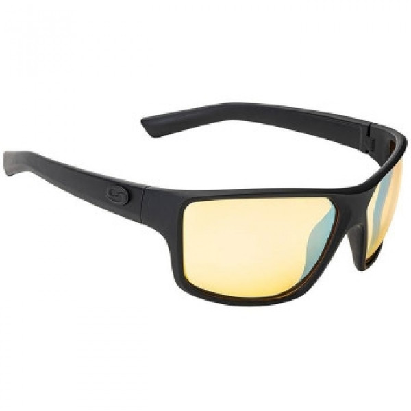 Окуляри Strike King S11 Optics Clinch Matte Black Frame Yellow Silver Mirror Lens