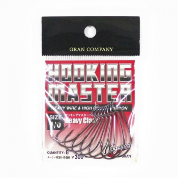 Крючок оффсетный Varivas Nogales Hooking Master, Heavy, #1/0