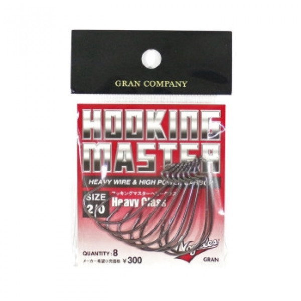 Крючок оффсетный Varivas Nogales Hooking Master, Heavy, #2/0