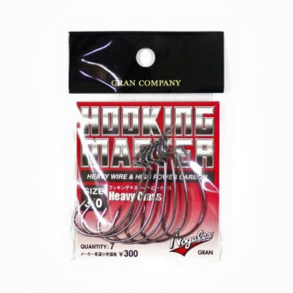 Крючок оффсетный Varivas Nogales Hooking Master, Heavy, #3/0