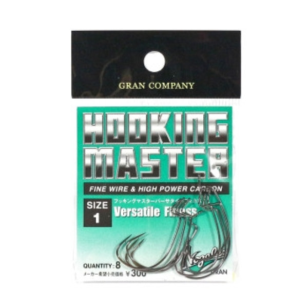 Крючок оффсетный Varivas Nogales Hooking Master, Versatile Finess, #1