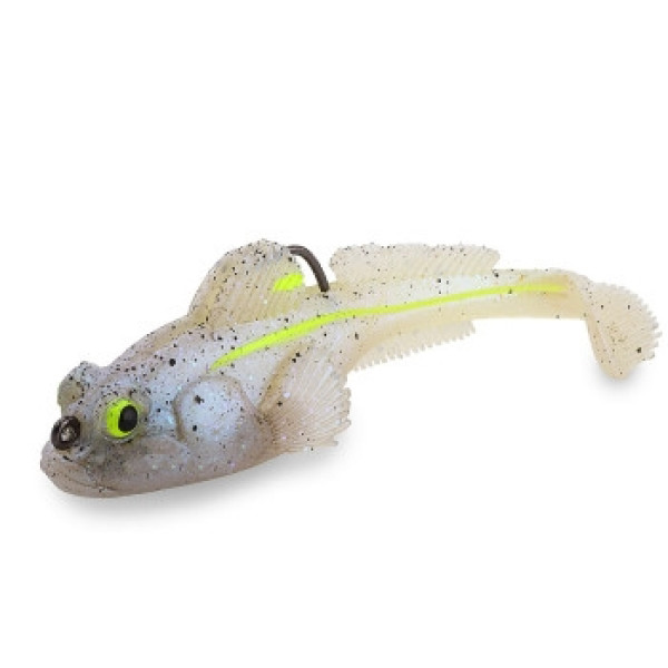 Оснащенный силикон ZMAN Gobius 3" 14g #Sexy Shimmer Blue