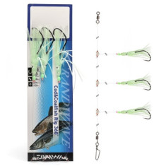 Оснащення Daiwa Grand Wave Cod & Pollack Rig 150cm 0.7/0.7mm #7/0 Glow Octopus Оснащення Daiwa Grand Wave Cod & Pollack Rig 150cm 0.7/0.7mm #7/0 Glow Octopus