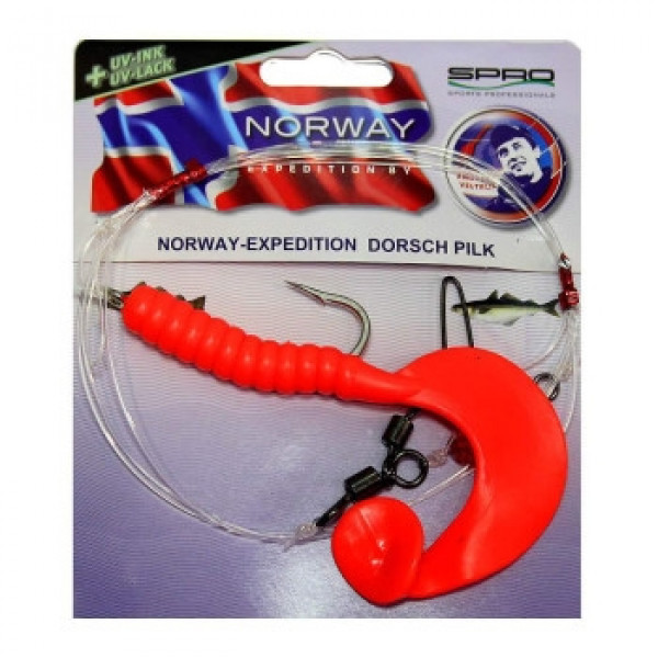 Оснащення морське Spro Norway Exp Cod Pilk 1 7/0 0.90mm 123.5cm