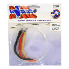 Оснащення морське Spro Norway Exp Gummi Makk Rig 2 5/0 1.0mm 603.5cm Оснащення морське Spro Norway Exp Gummi Makk Rig 2 5/0 1.0mm 603.5cm