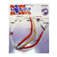 Оснащення морське Spro Norway Exp Gummi Makk Rig 3 7/0 1.0mm 603.5cm Оснащення морське Spro Norway Exp Gummi Makk Rig 3 7/0 1.0mm 603.5cm