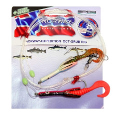 Оснащення морське Spro Norway Exp Oct-Grub Rig2 006 2.0/1.0mm 220cm Оснащення морське Spro Norway Exp Oct-Grub Rig2 006 2.0/1.0mm 220cm