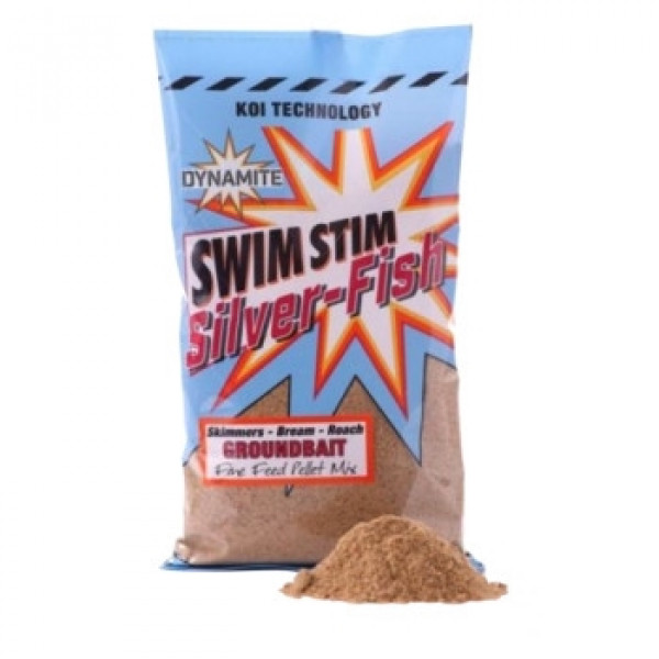 Підгодовування Dynamite Swim Stim Commercial Silver Fish Groundbait 900g