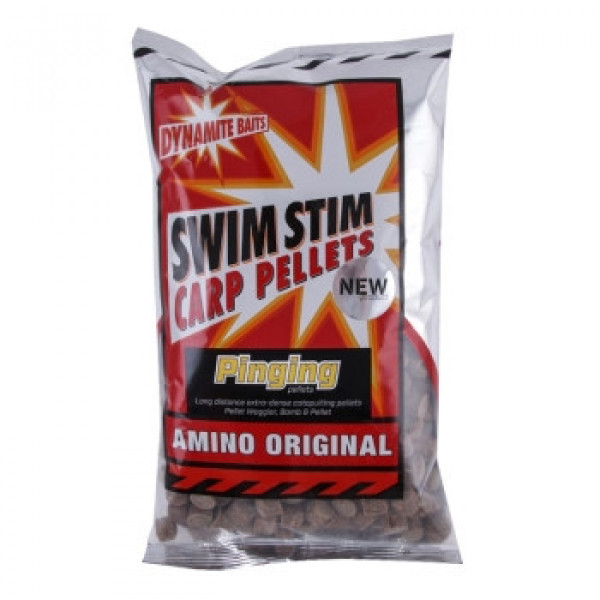 Пеллетс Dynamite Swim Stim Pinging Pellets 13mm Amino Original 10 x 900g