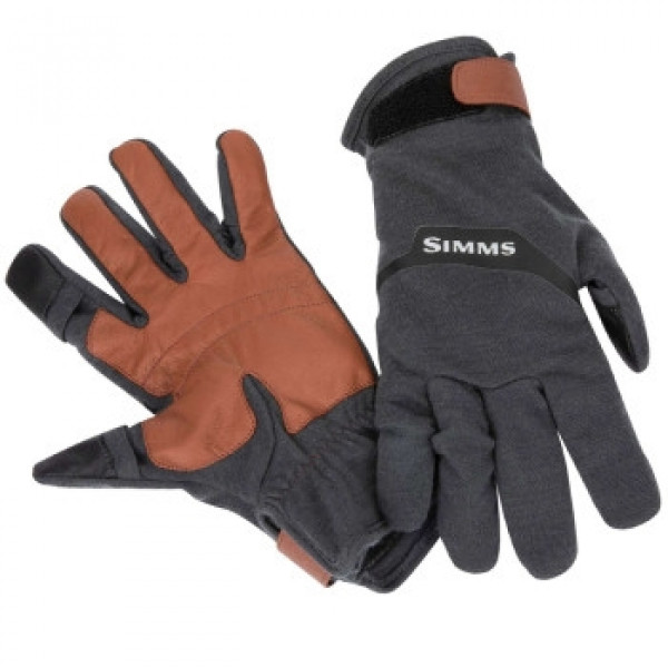 Перчатки Simms LW Wool Tech Glove Carbon L