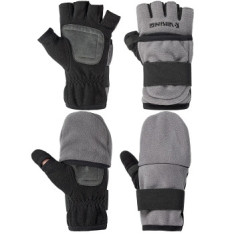 Viking Fishing Ice Pro Gloves L 3 cut finger #grey-graphite