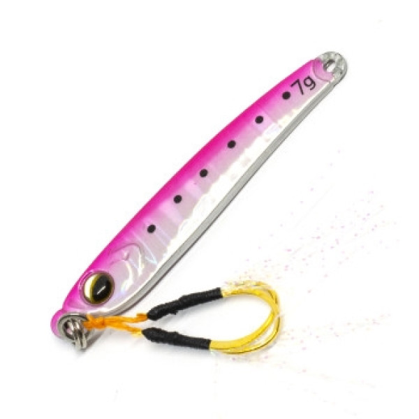 Пилькер Daiwa Prisoner TG Dekaaji Dekamebaru Spec 7gr Pink Iwashi