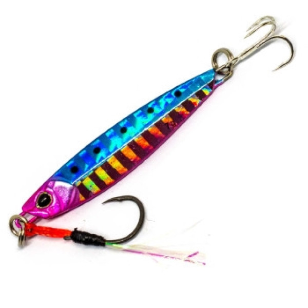 Пилькер Daiwa Samurai Jig 43.5mm 7g #PH Bluepink Iwashi