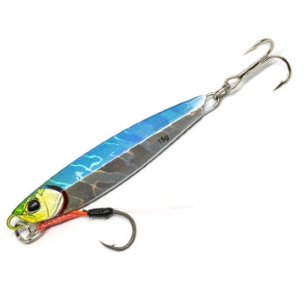 Пилькер Daiwa Samurai Jig 55mm 15g #MG Blue Back