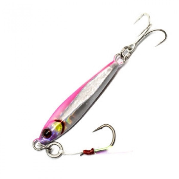 Пилькер Jackall Big Backer JIG 42mm 10g #Pink Back/Border Holo