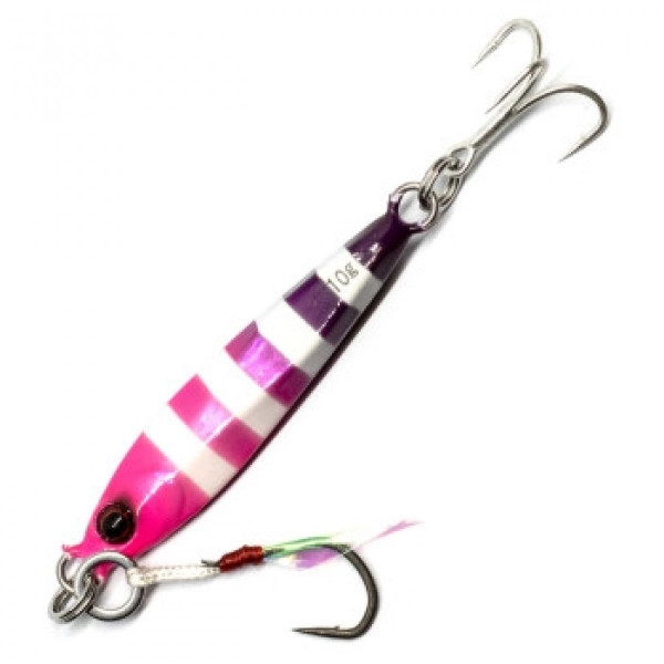 Пилькер Jackall Big Backer JIG 42mm 10g #Glow Pink Purple