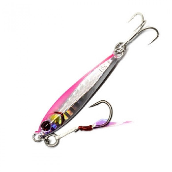 Пількер Jackall Big Backer JIG 47мм 15g #Pink Back/Border Holo