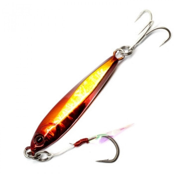 Пилькер Jackall Big Backer JIG 47mm 15g #Akakin/Magma Wave Holo