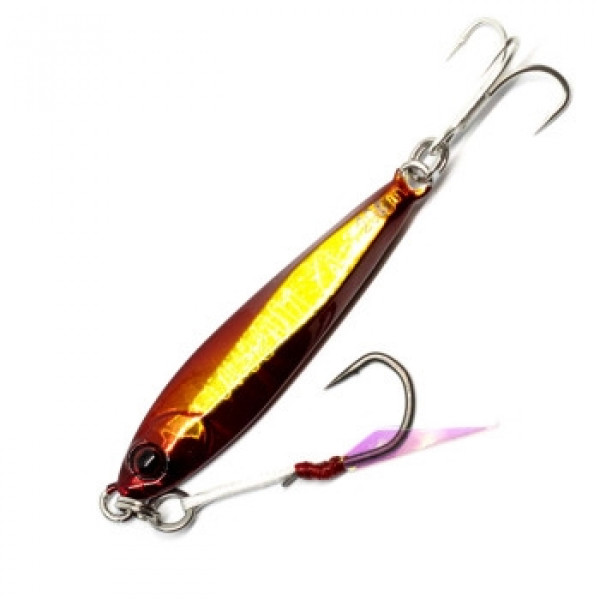 Пилькер Jackall Big Backer JIG 54mm 20g #Akakin/Magma Wave Holo