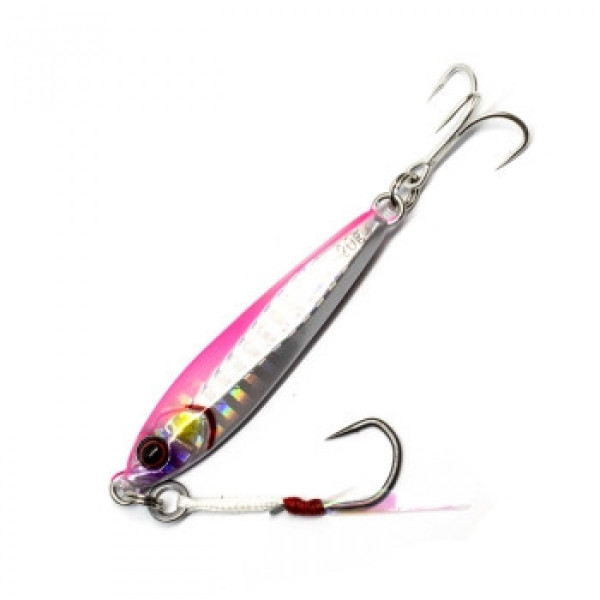 Пилькер Jackall Big Backer JIG 54mm 20g #Pink Back/Border Holo