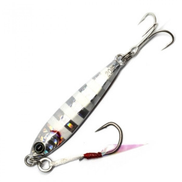 Пилькер Jackall Big Backer JIG 54mm 20g #Glow Stripe/Border Holo