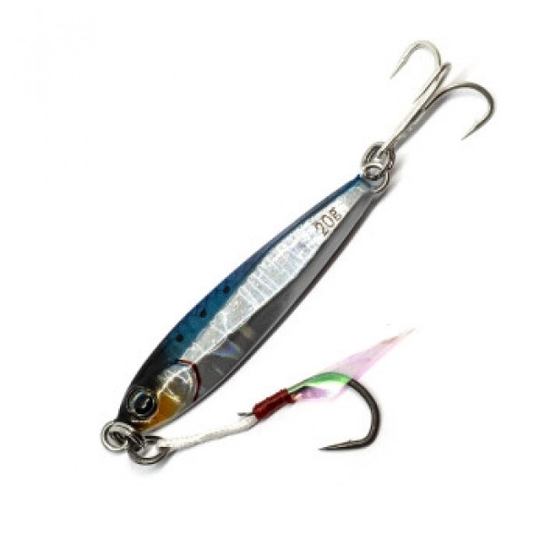 Пилькер Jackall Big Backer JIG 54mm 20g #Iwashi Glow Berry/Border Holo