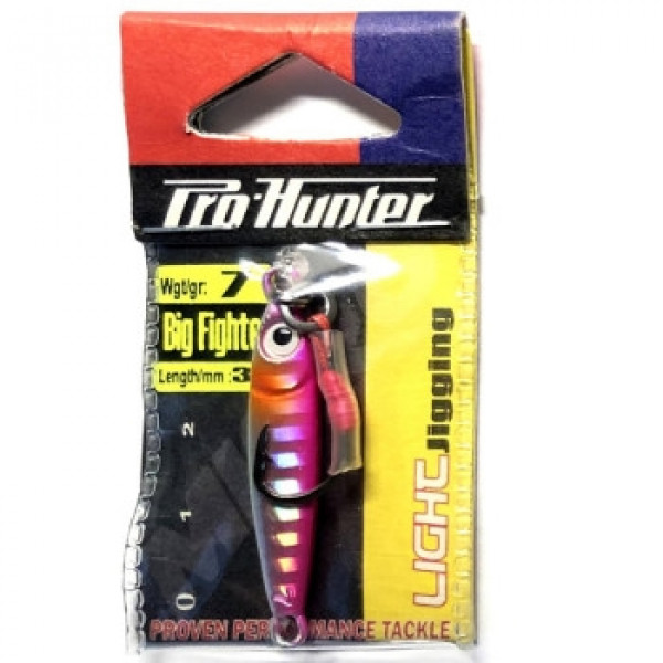 Пількер Pro-Hunter Big Fighter w/single assist hook 7g #01